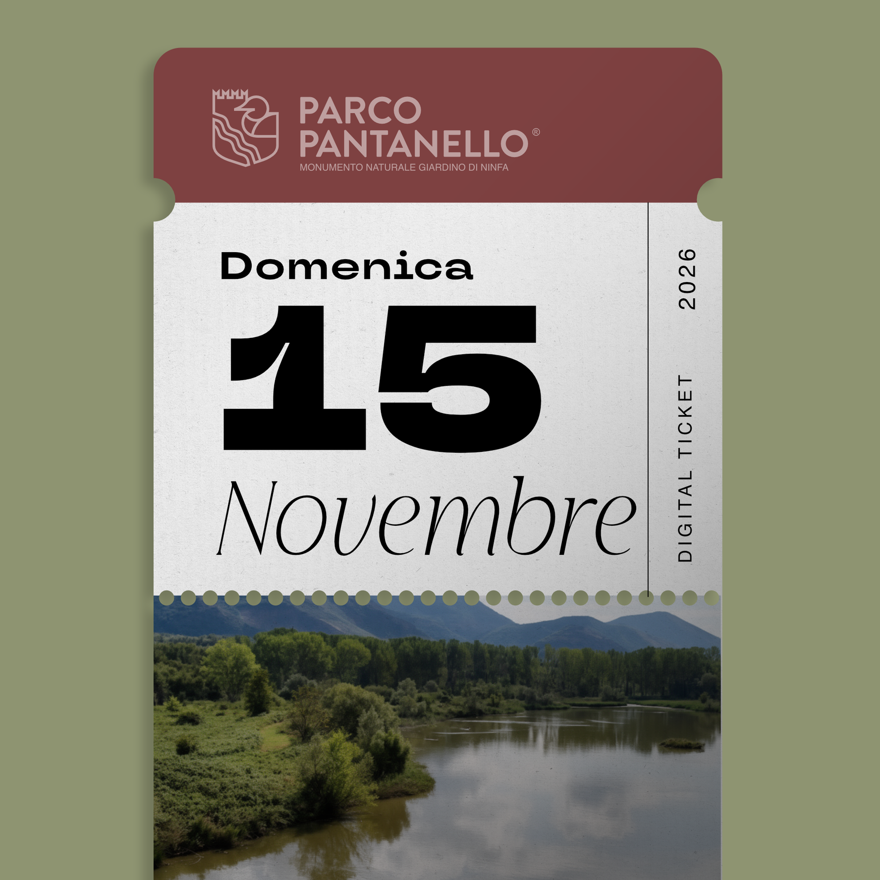 Domenica 15 Novembre 2026 - Parco Pantanello