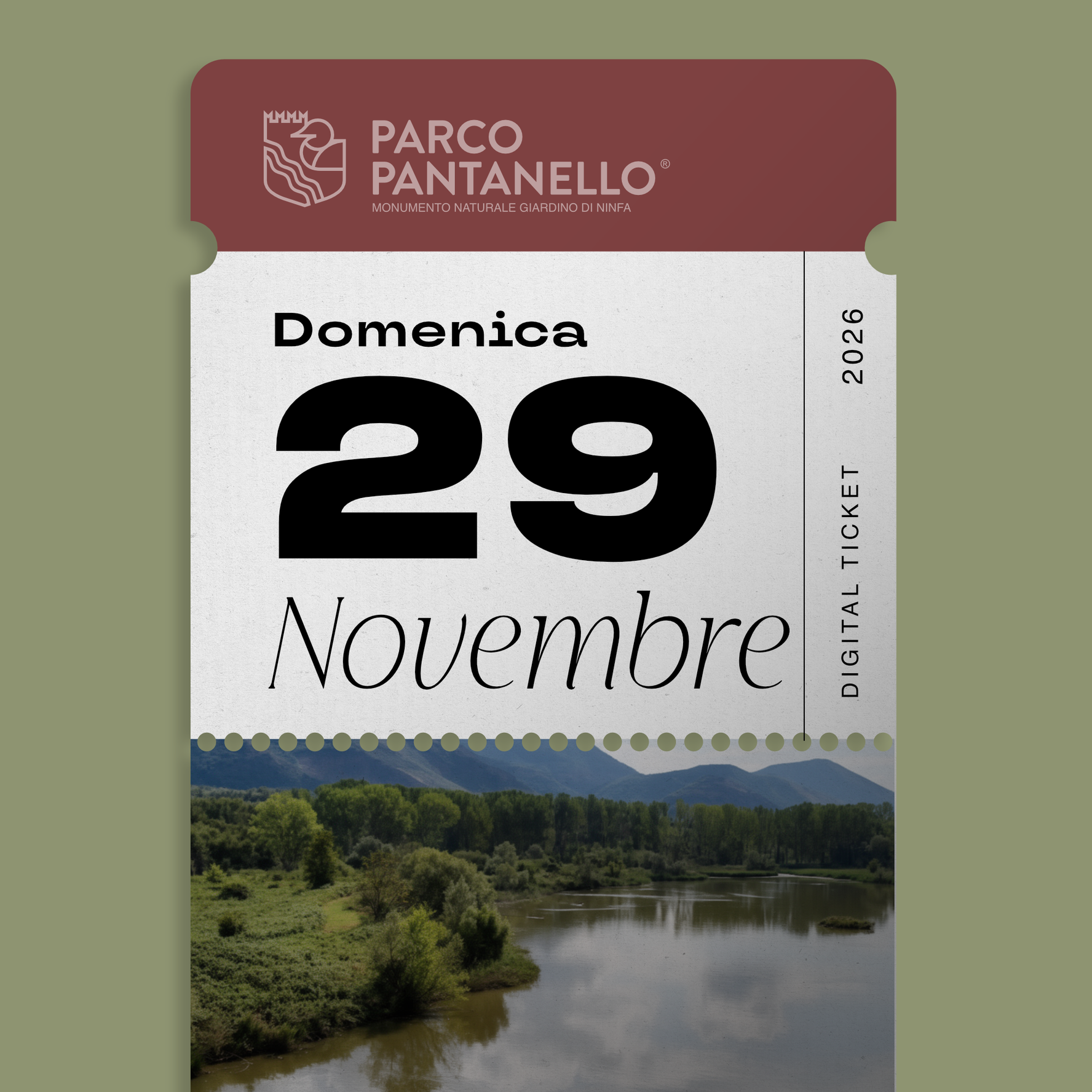 Domenica 29 Novembre 2026 - Parco Pantanello