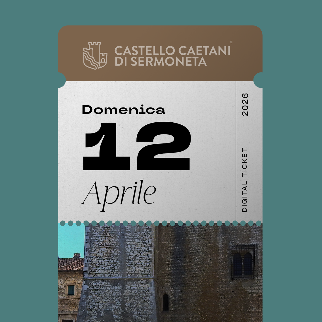 Sunday, April 12, 2026 - Caetani Castle
