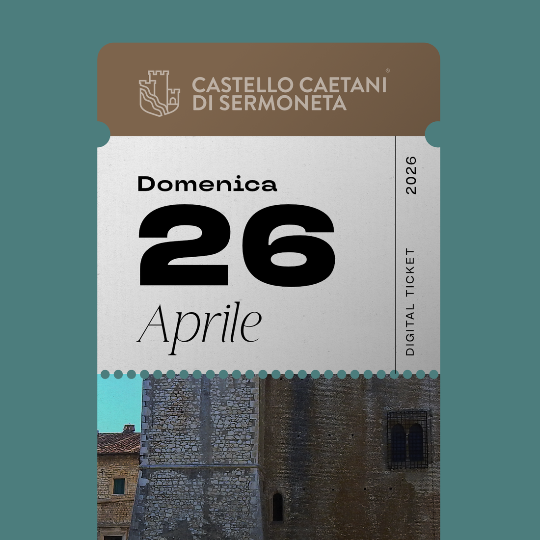 Sunday, April 26, 2026 - Caetani Castle
