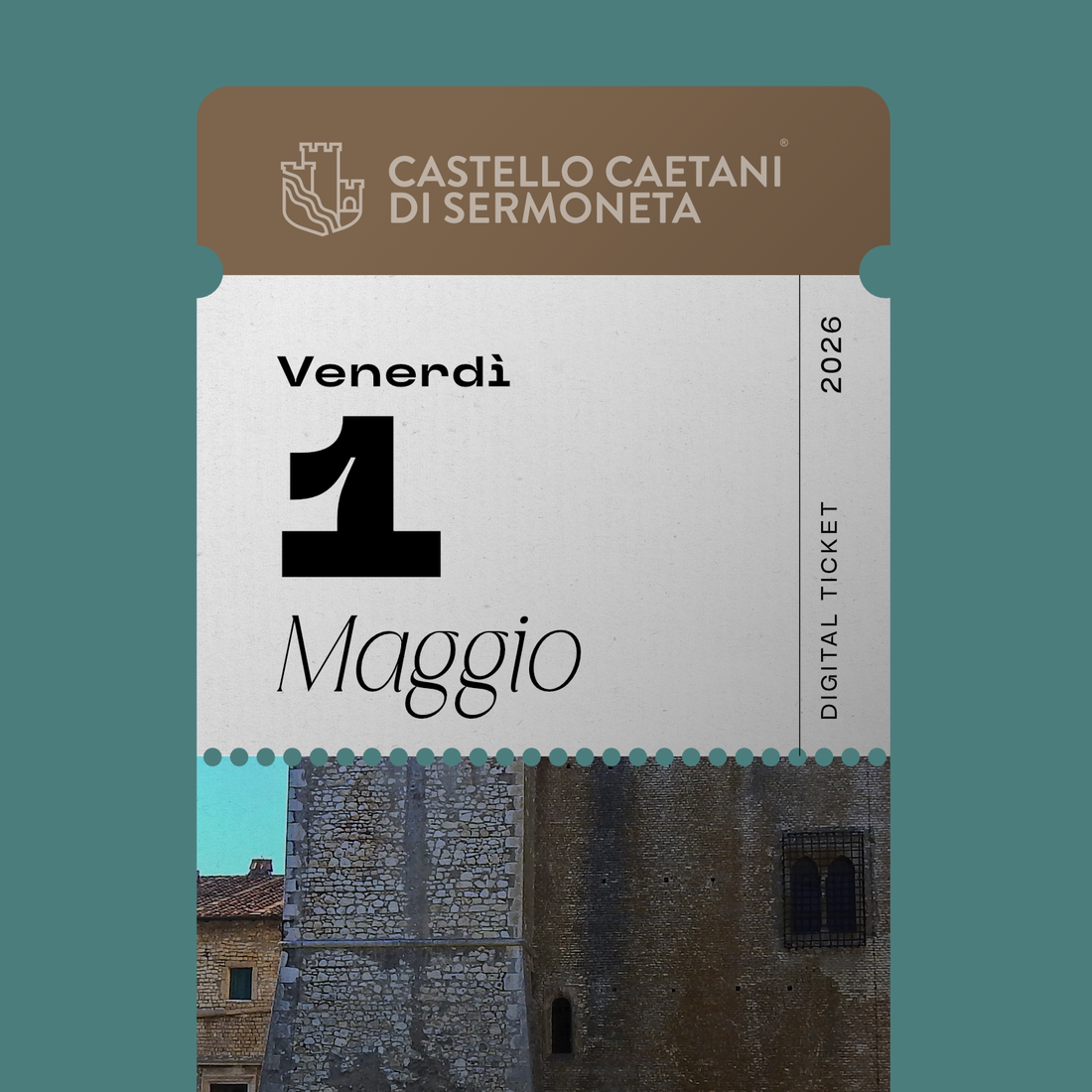 Venerdì 1 Maggio 2026 - Castello Caetani