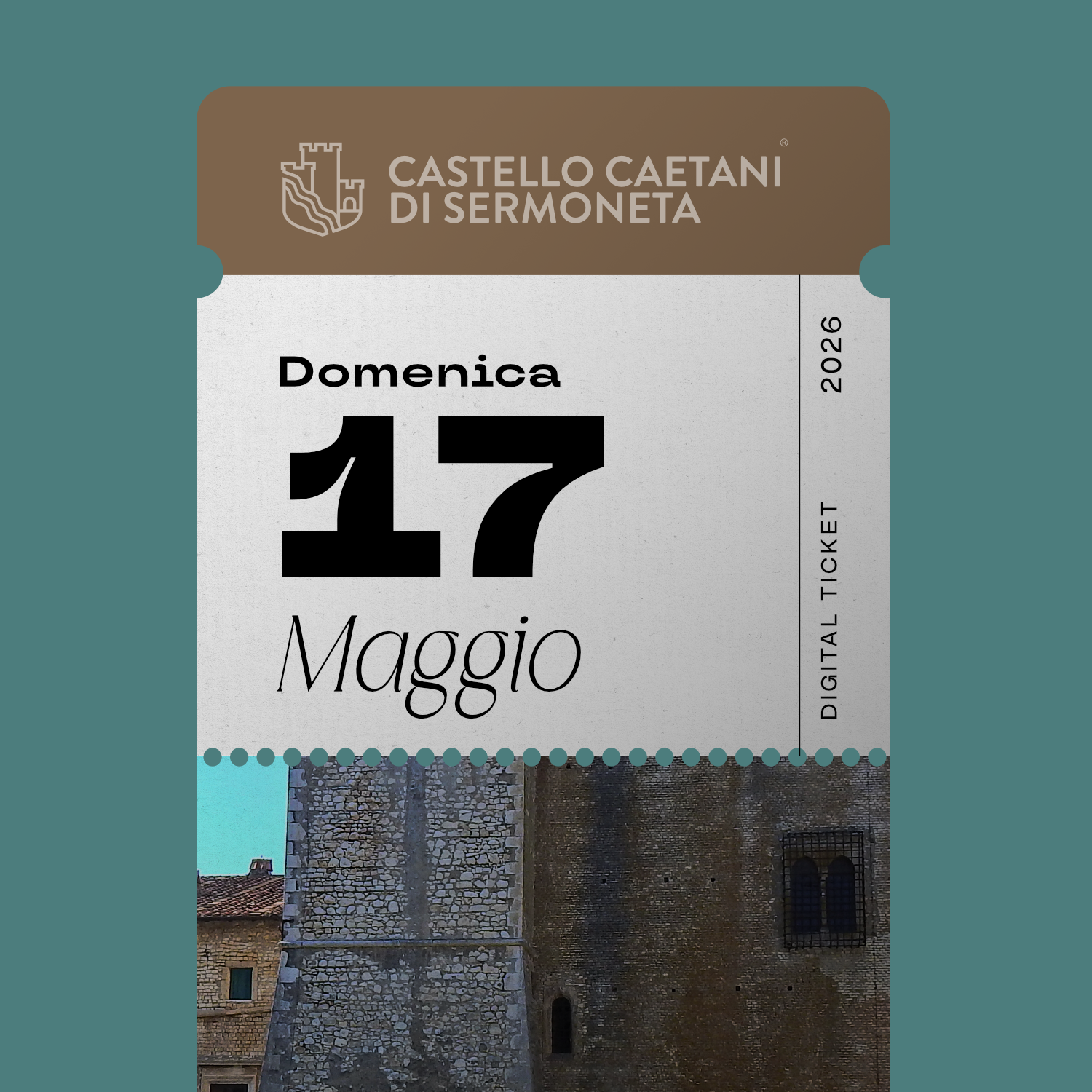 Domenica 17 Maggio 2026 - Castello Caetani