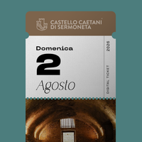 Domenica 2 Agosto 2026 - Castello Caetani