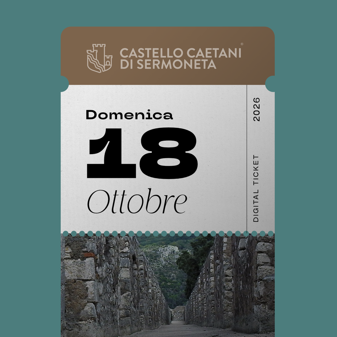 Domenica 18 Ottobre 2026 - Castello Caetani