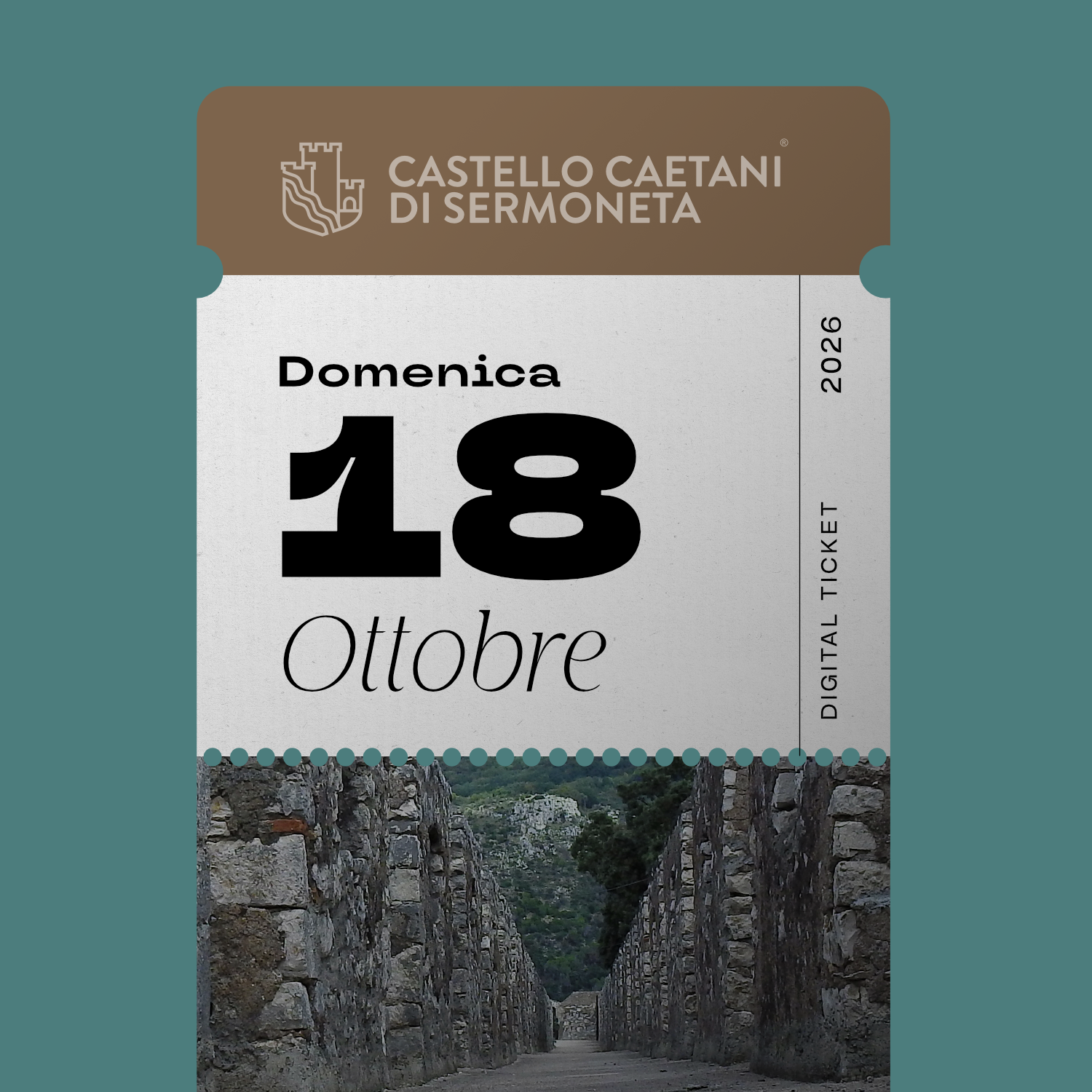 Domenica 18 Ottobre 2026 - Castello Caetani
