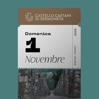 Sunday, November 1, 2026 - Caetani Castle