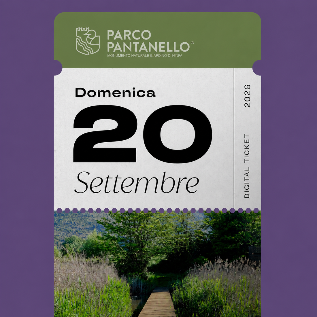 Domenica 20 Settembre 2026 - Parco Pantanello