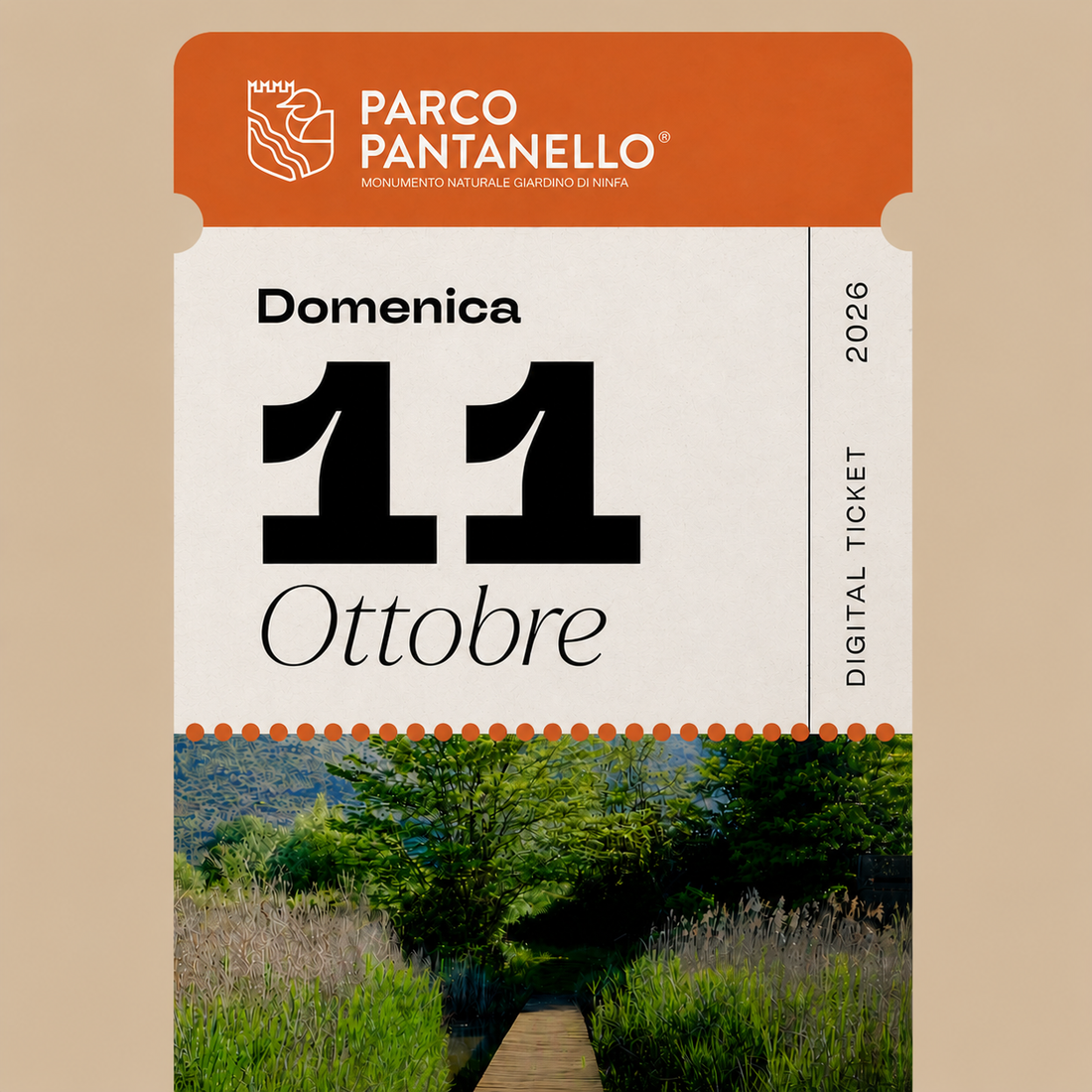 Domenica 11 Ottobre 2026 - Parco Pantanello