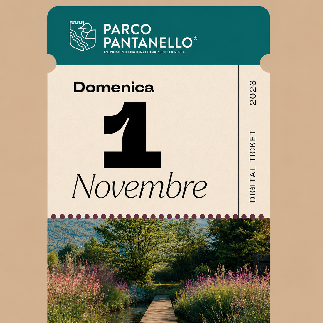 Domenica 1 Novembre 2026 - Parco Pantanello