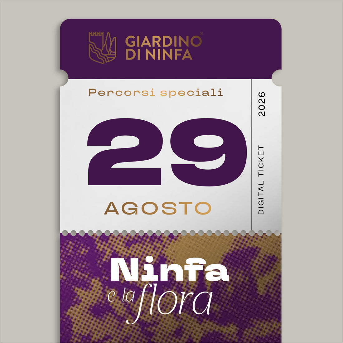 Sabato 29 Agosto 2026 - Giardino di Ninfa e la Flora