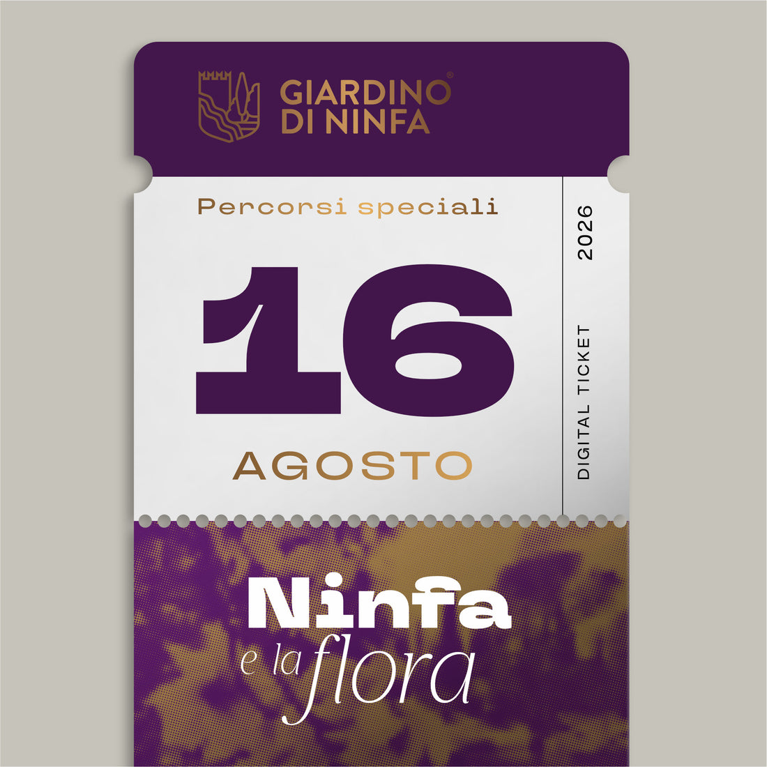 Sunday, August 16, 2026 - Garden of Ninfa and Flora