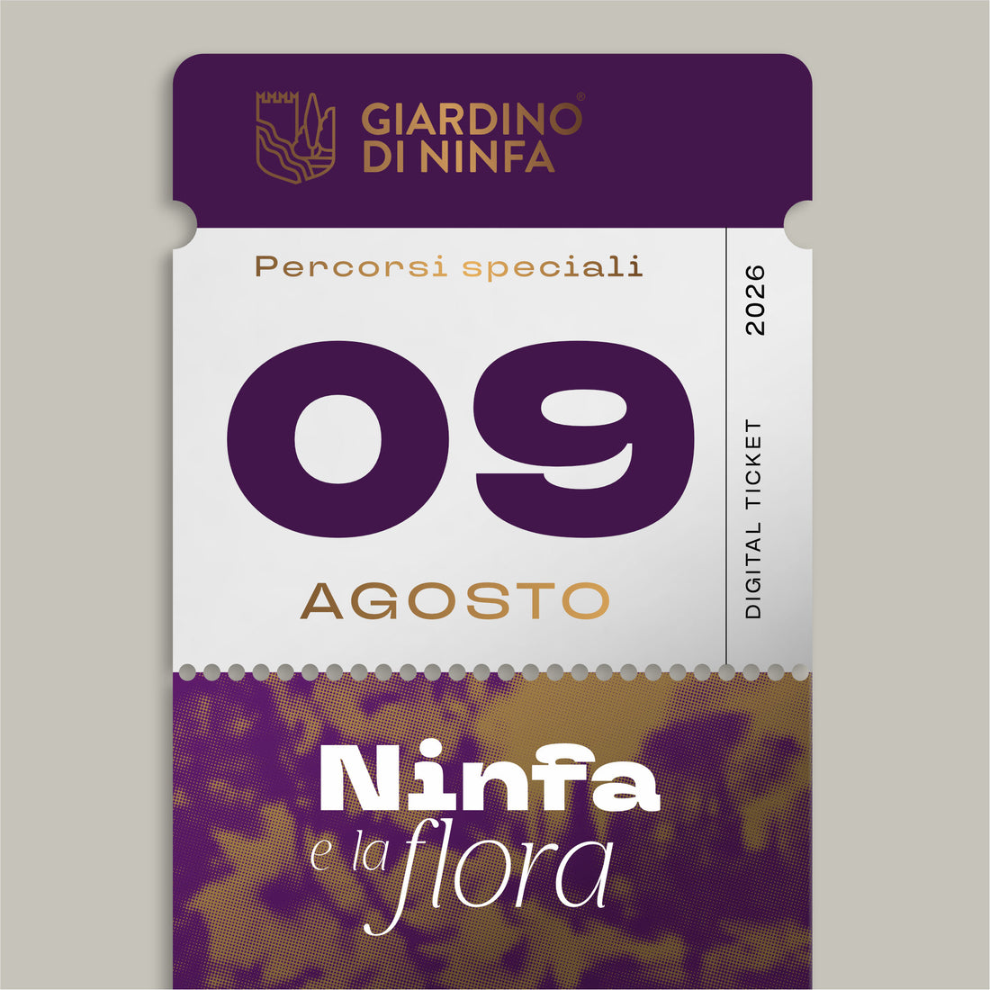 Sunday, August 9, 2026 - Garden of Ninfa and Flora