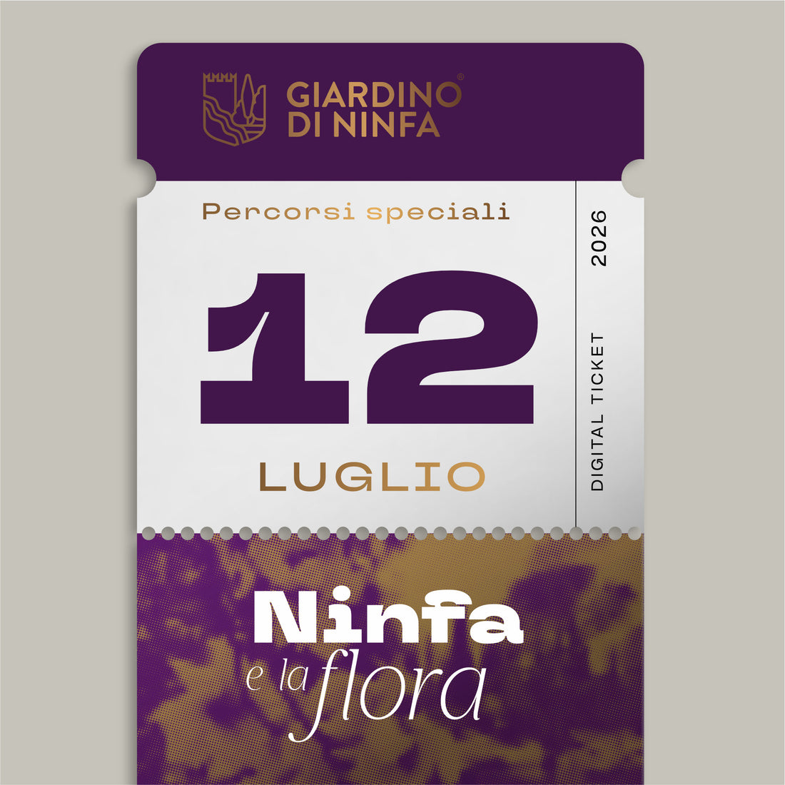 Domenica 12 Luglio 2026 - Giardino di Ninfa e la Flora