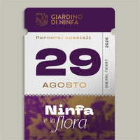 Saturday, August 29, 2026 - Garden of Ninfa and Flora