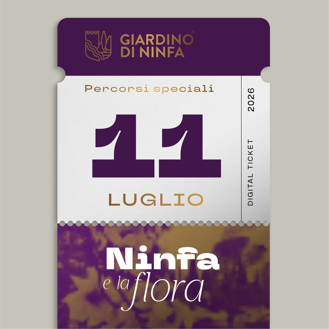 Sabato 11 Luglio 2026 - Giardino di Ninfa e la Flora