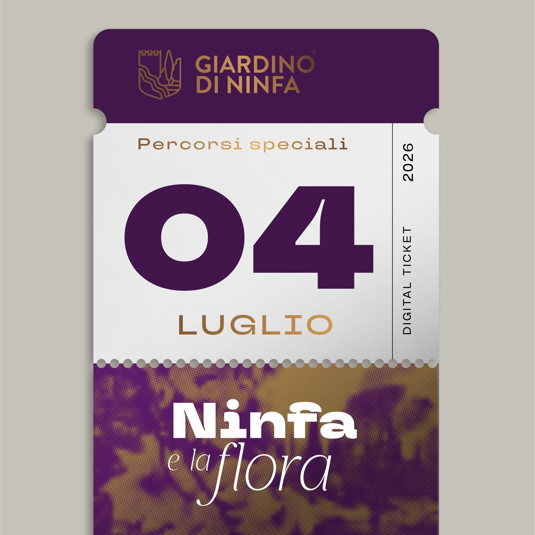 Sabato 4 Luglio 2026 - Giardino di Ninfa e la Flora