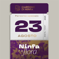 Sunday, August 23, 2026 - Garden of Ninfa and Flora