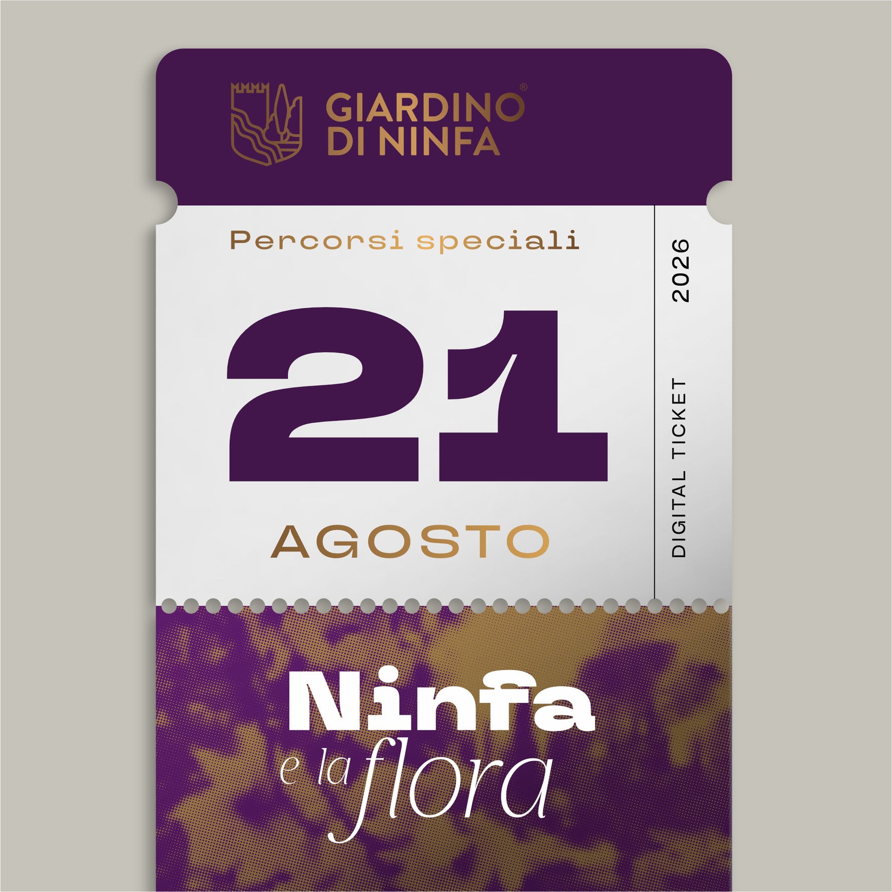 Friday, August 21, 2026 - Garden of Ninfa and Flora