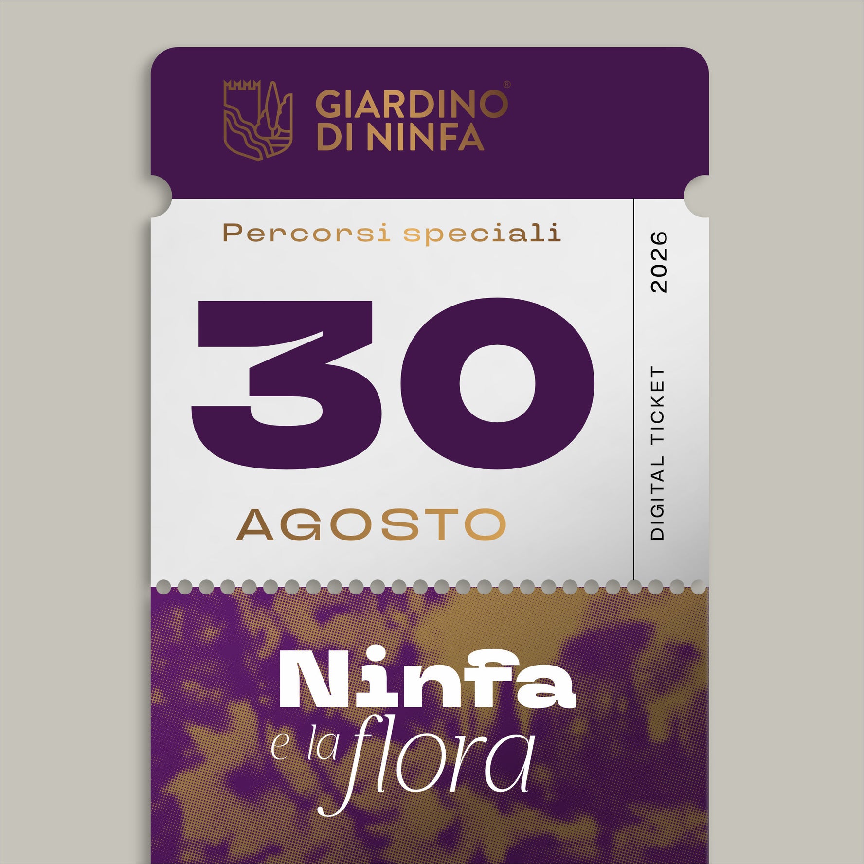 Sunday, August 30, 2026 - Garden of Ninfa and Flora