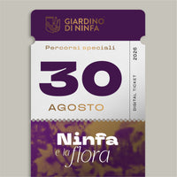 Sunday, August 30, 2026 - Garden of Ninfa and Flora