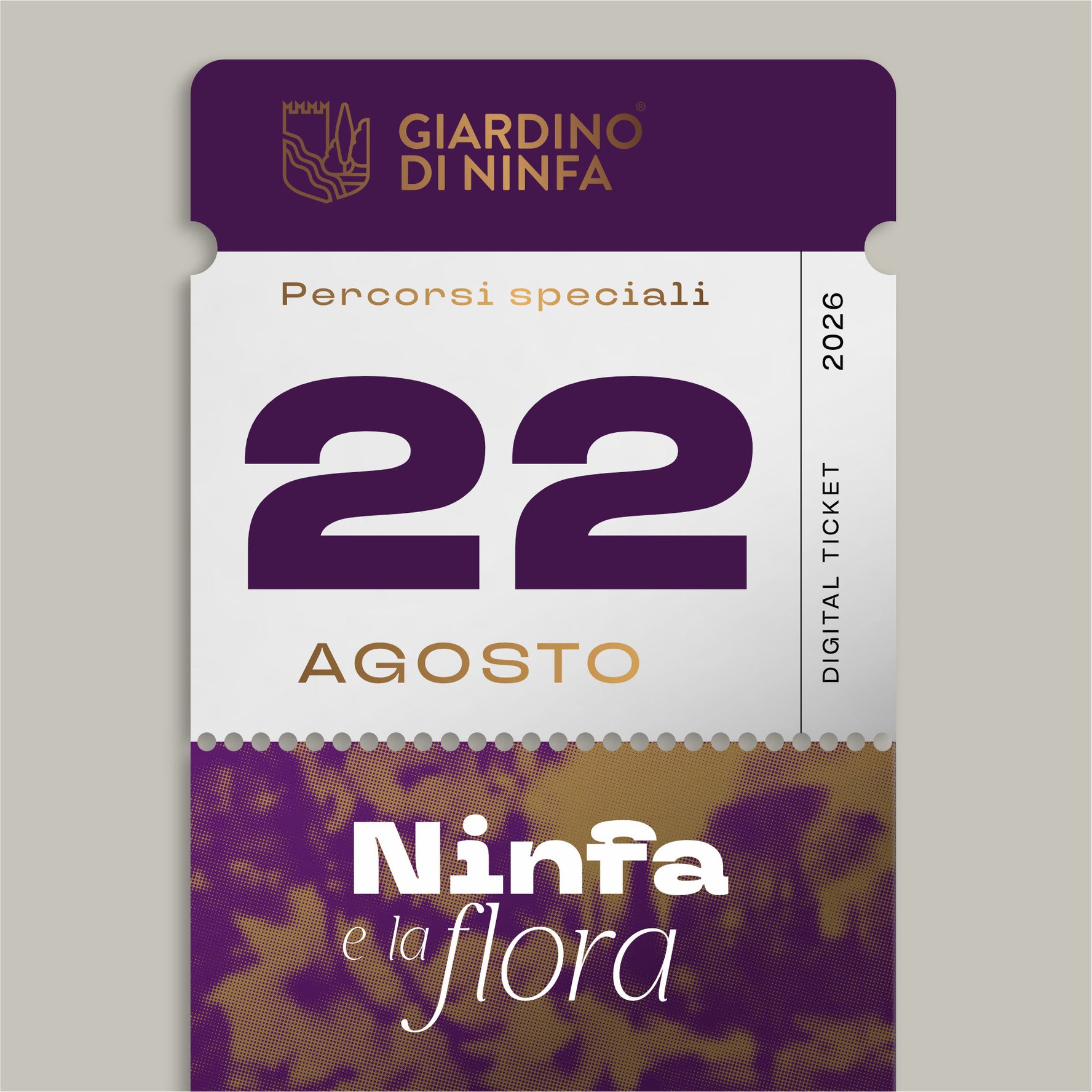 Saturday, August 22, 2026 - Garden of Ninfa and Flora