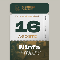 Sunday, August 16, 2026 - Garden of Ninfa and the Ruins