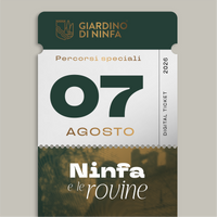 Venerdì 7 Agosto 2026 - Giardino di Ninfa e le Rovine