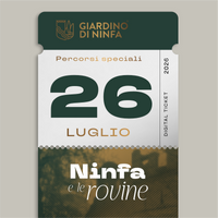 Sunday, July 26, 2026 - Garden of Ninfa and the Ruins