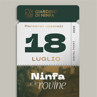 Sabato 18 Luglio 2026 - Giardino di Ninfa e le Rovine