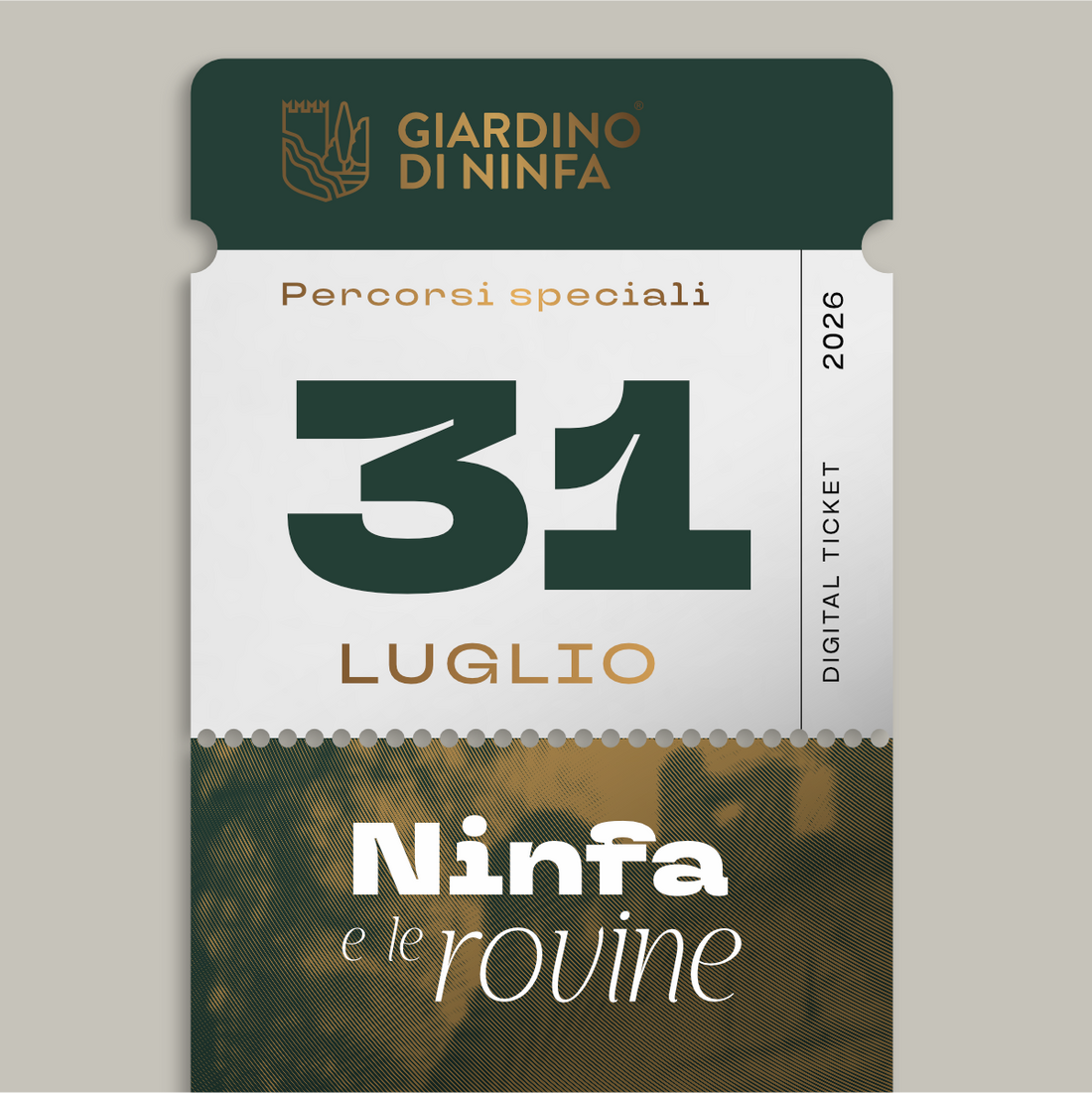 Friday, July 31, 2026 - Garden of Ninfa and the Ruins