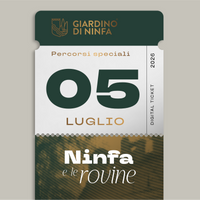 Domenica 5 Luglio 2026 - Giardino di Ninfa e le Rovine