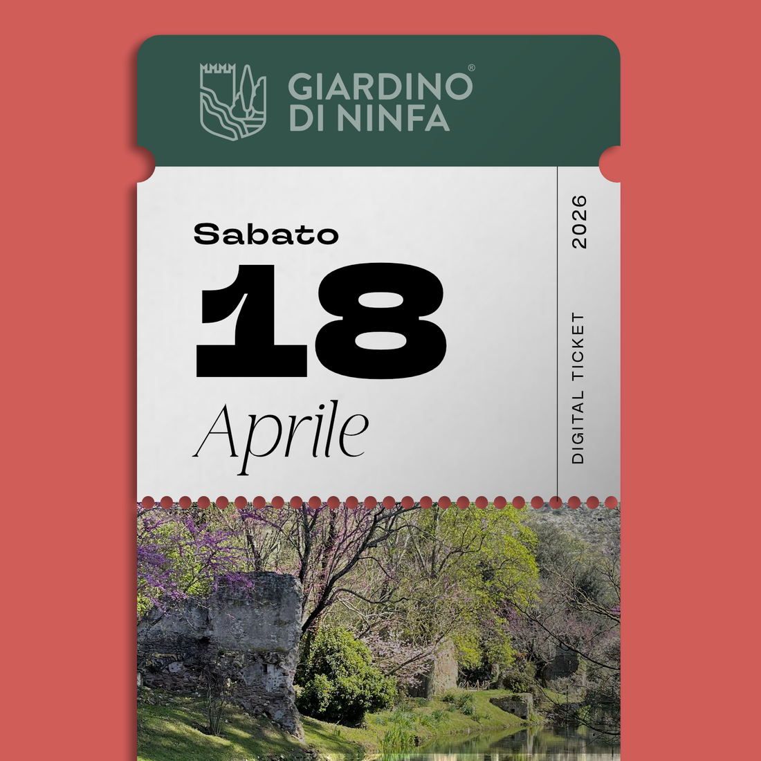 Sabato 18 Aprile 2026 - Giardino di Ninfa