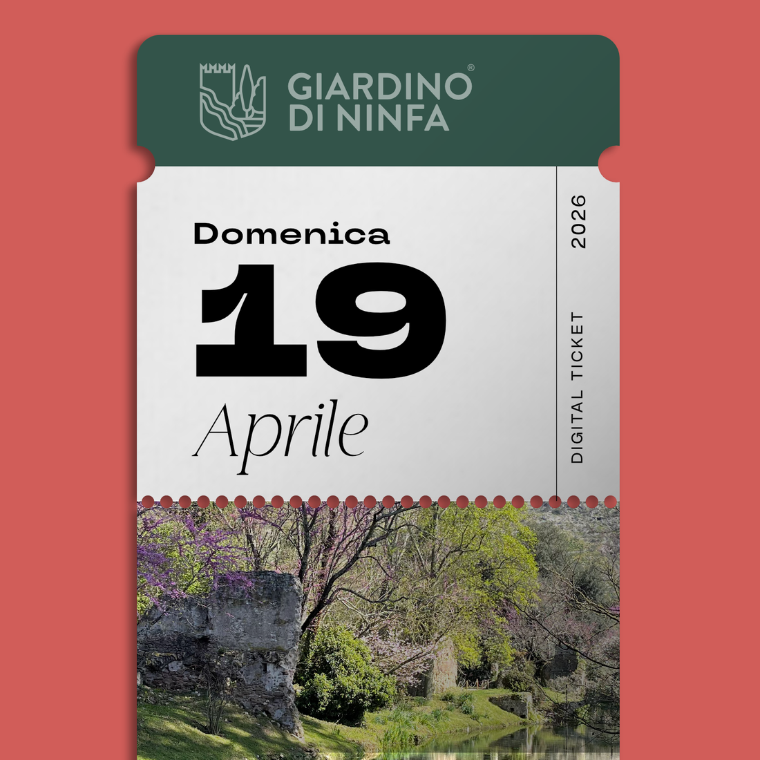 Domenica 19 Aprile 2026 - Giardino di Ninfa