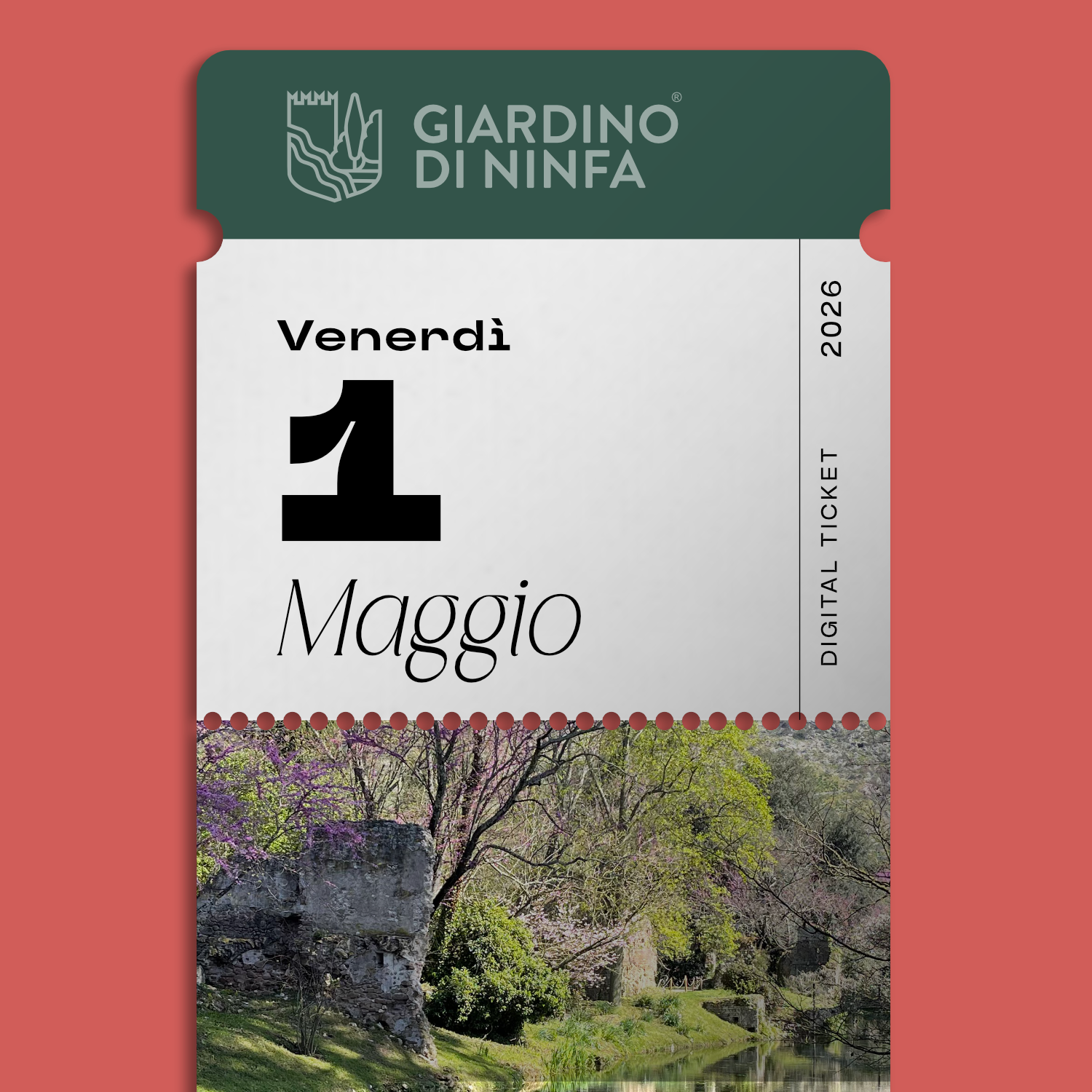 Venerdì 1 Maggio 2026 - Giardino di Ninfa