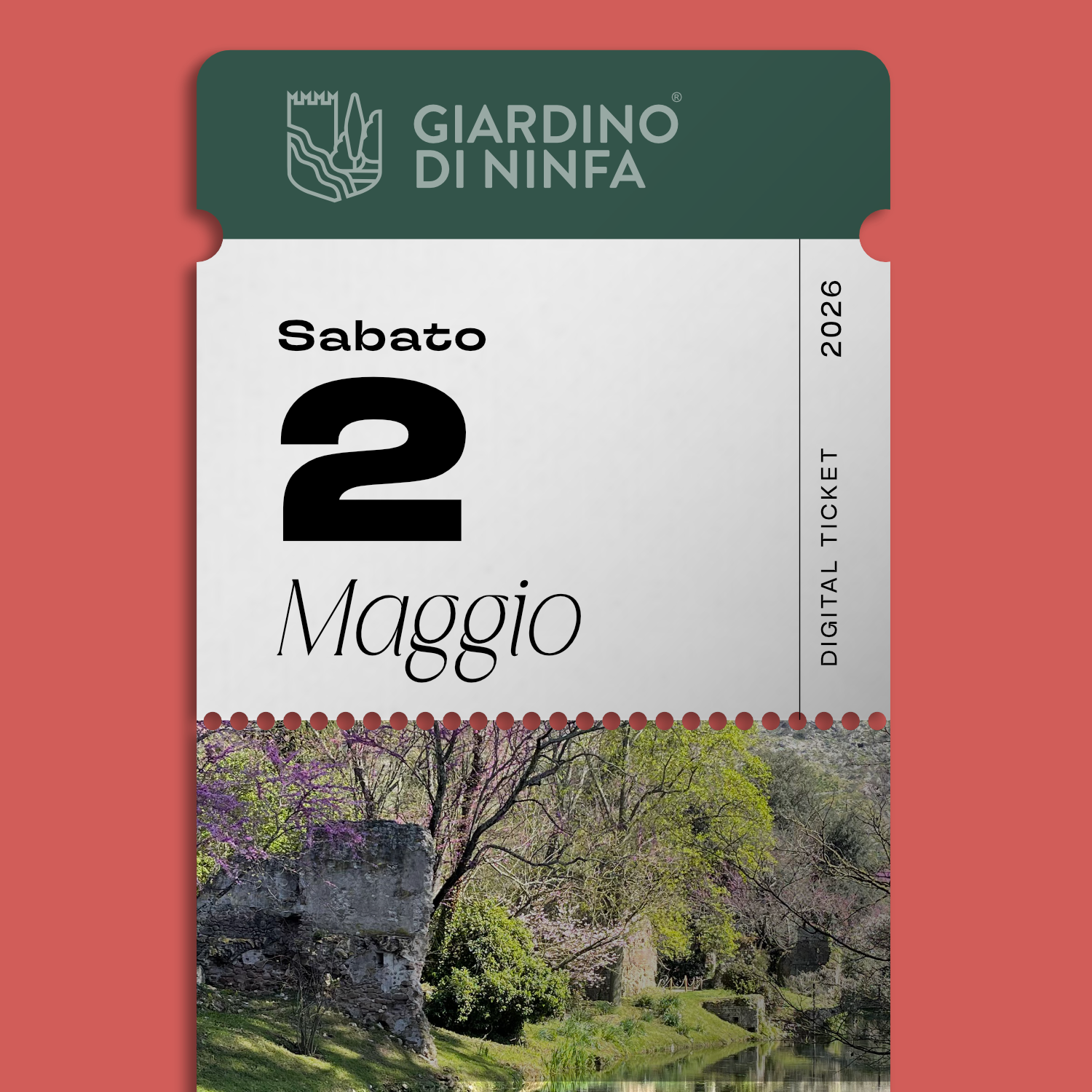 Sabato 2 Maggio 2026 - Giardino di Ninfa
