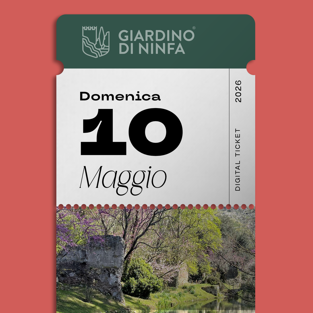 Domenica 10 Maggio 2026 - Giardino di Ninfa