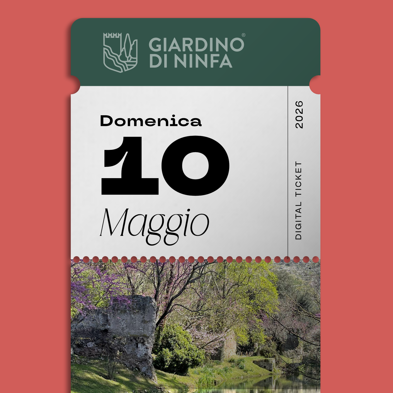 Domenica 10 Maggio 2026 - Giardino di Ninfa