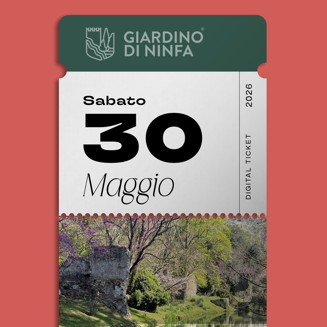 Saturday, May 30, 2026 - Garden of Ninfa