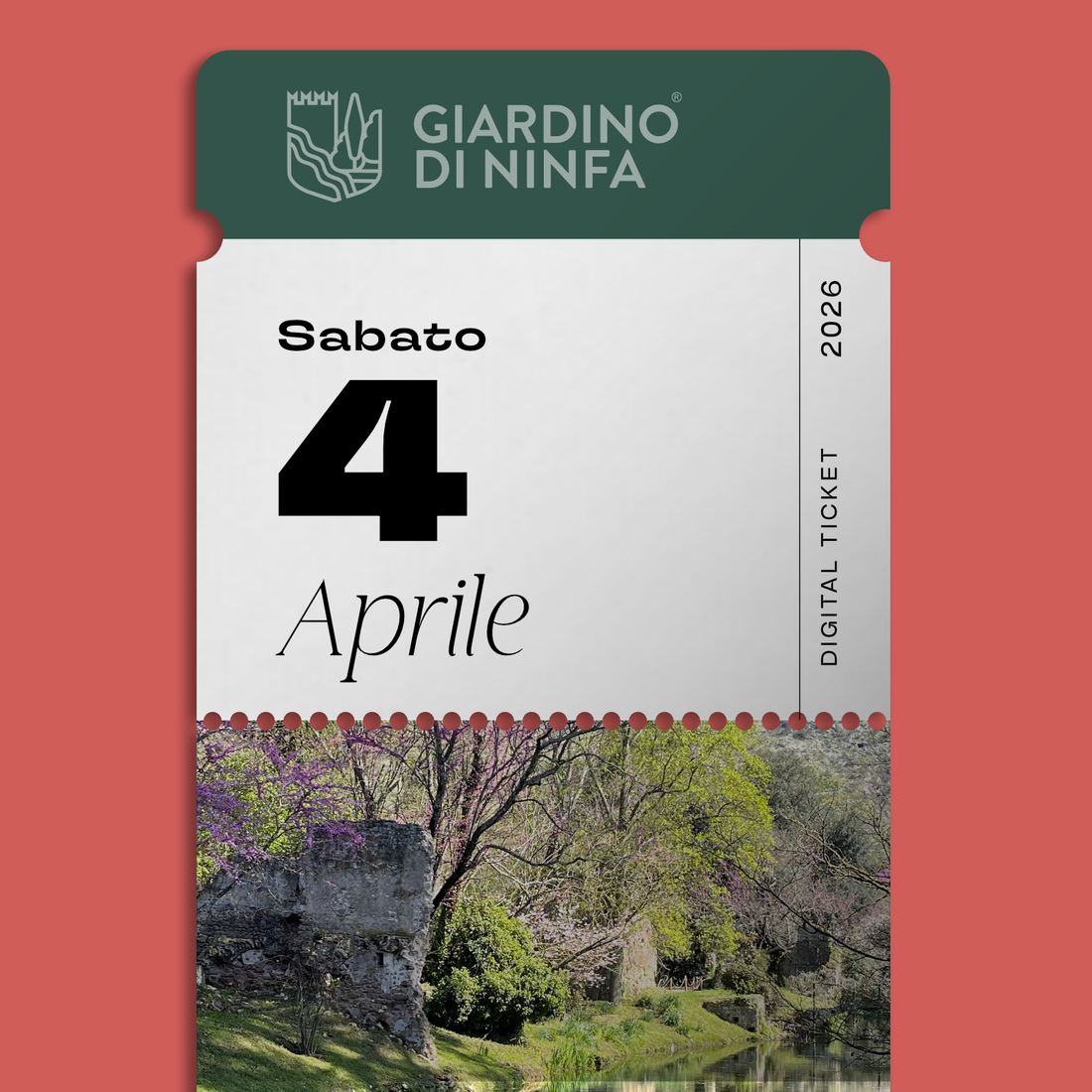 Sabato 4 Aprile 2026 - Giardino di Ninfa