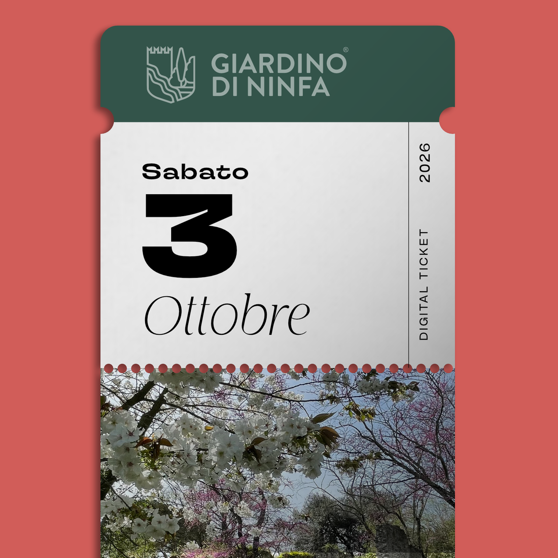 Sabato 3 Ottobre 2026 - Giardino di Ninfa