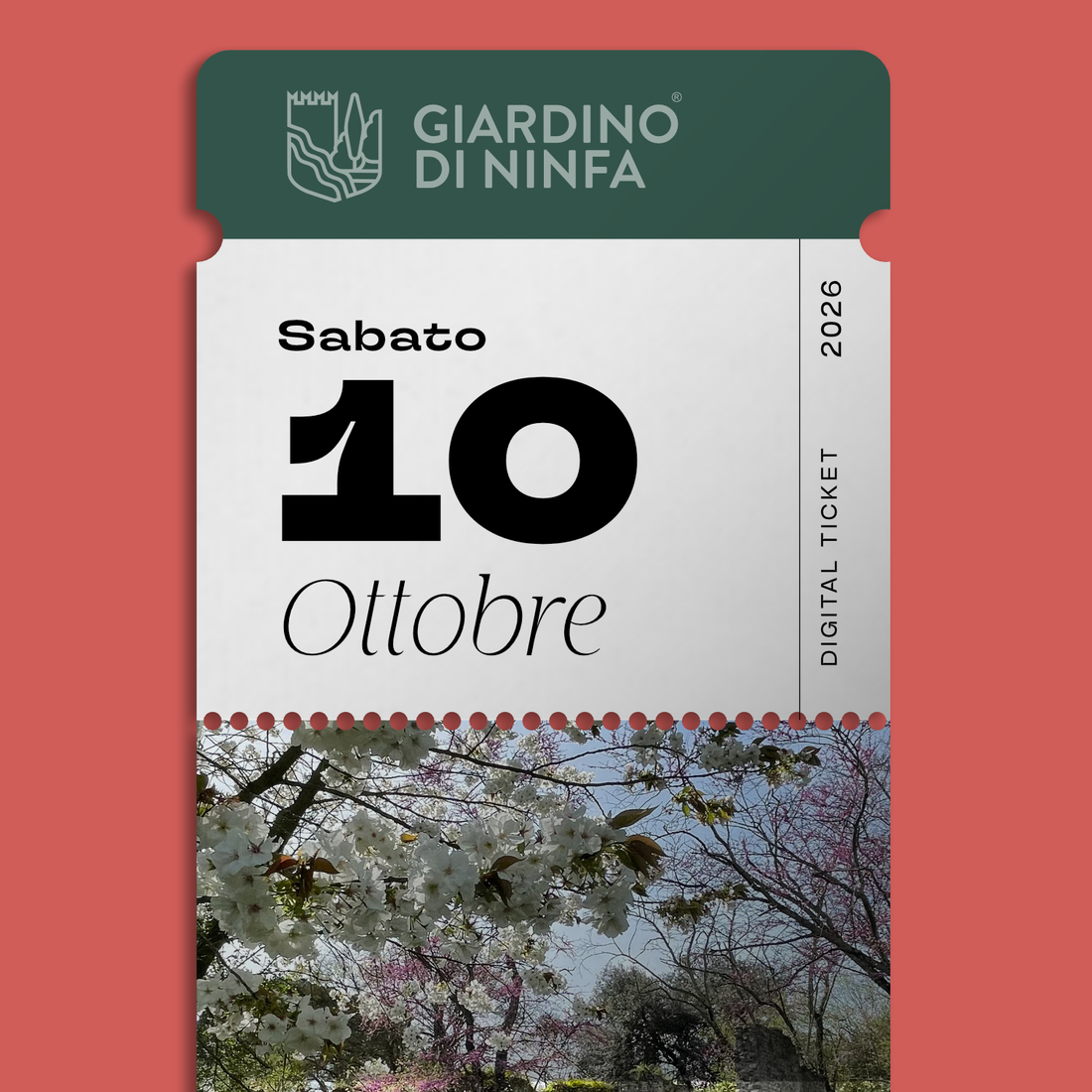 Sabato 10 Ottobre 2026 - Giardino di Ninfa