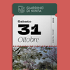 Sabato 31 Ottobre 2026 - Giardino di Ninfa