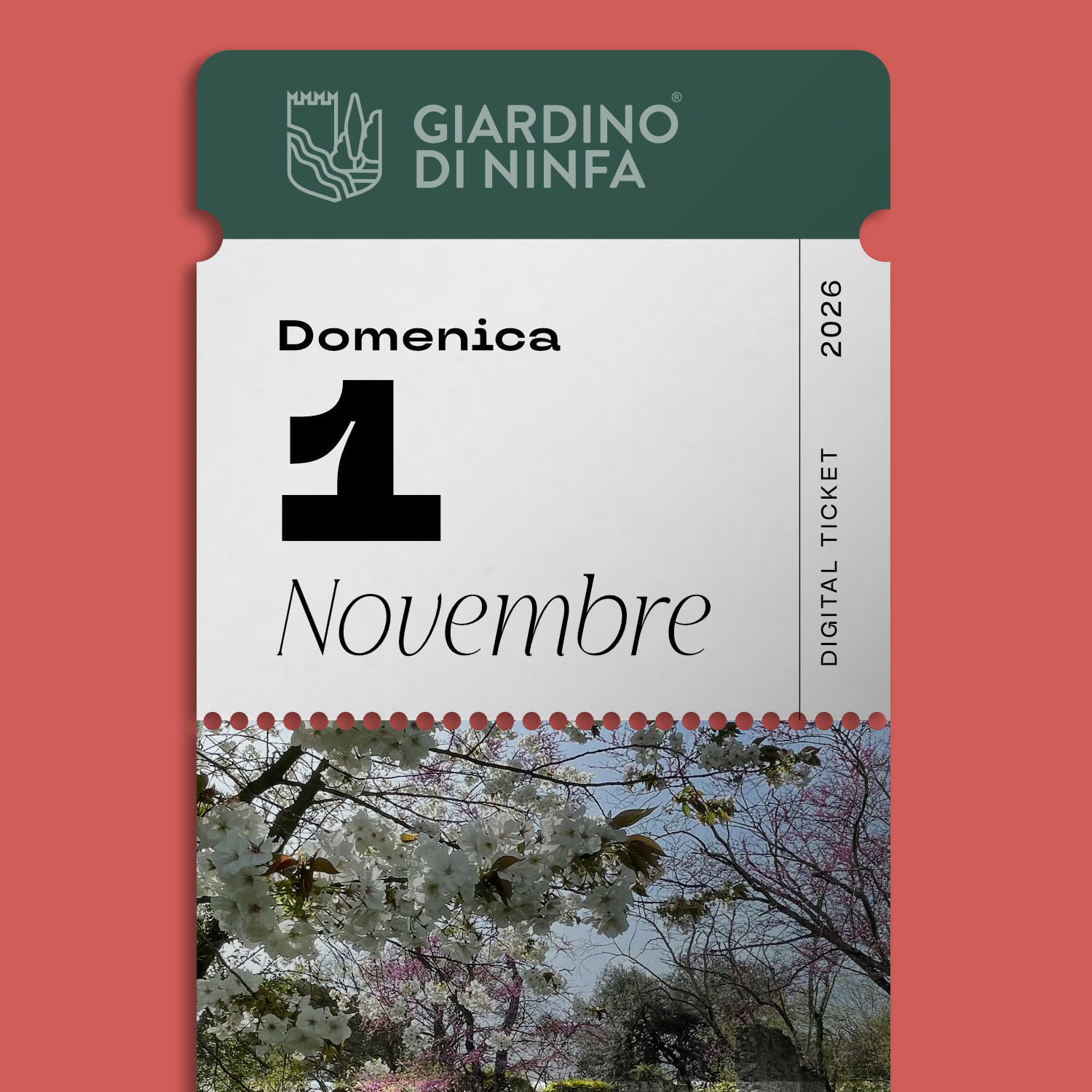 Garden of Ninfa Autumn Weekend Openings at Garden of Ninfa