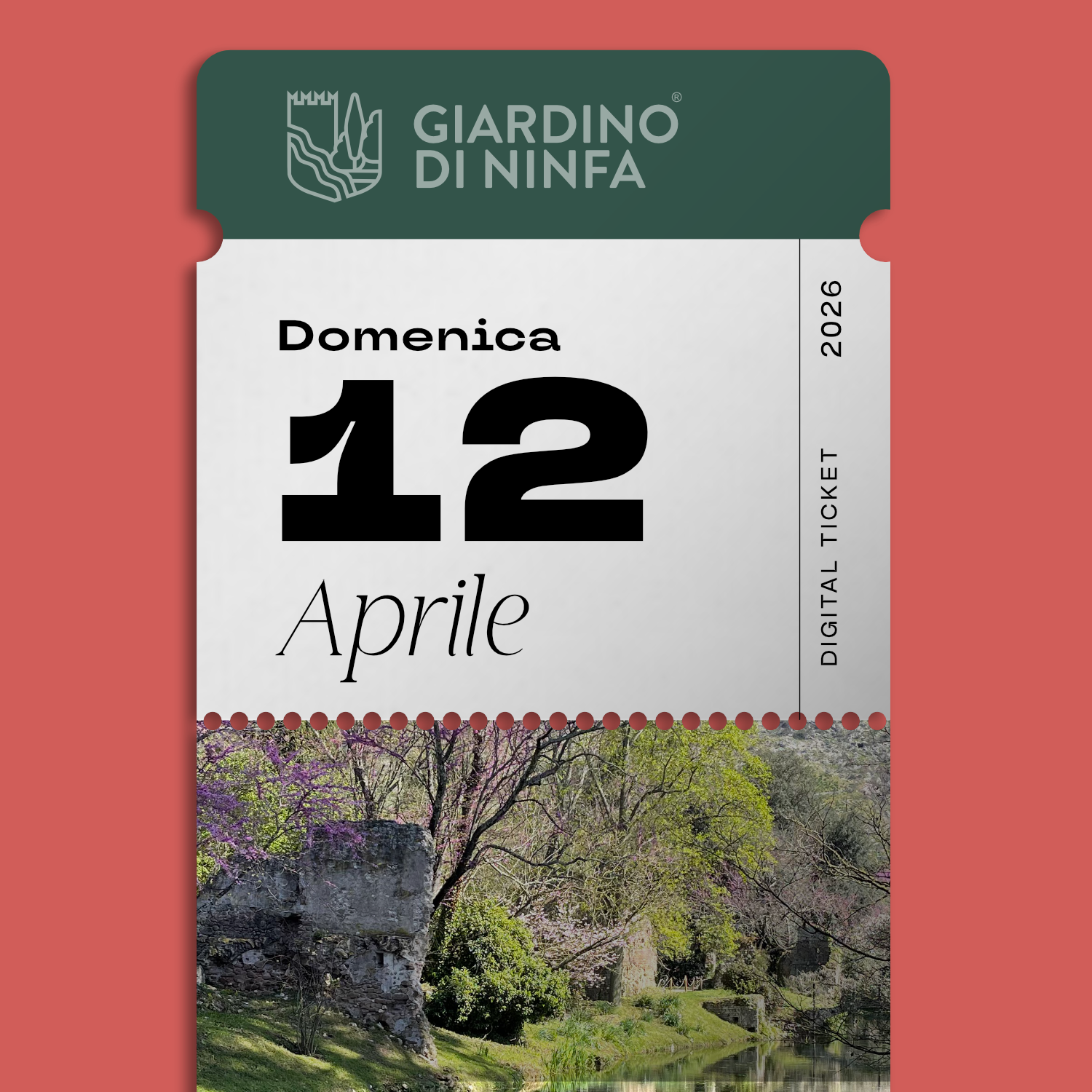 Domenica 12 Aprile 2026 - Giardino di Ninfa
