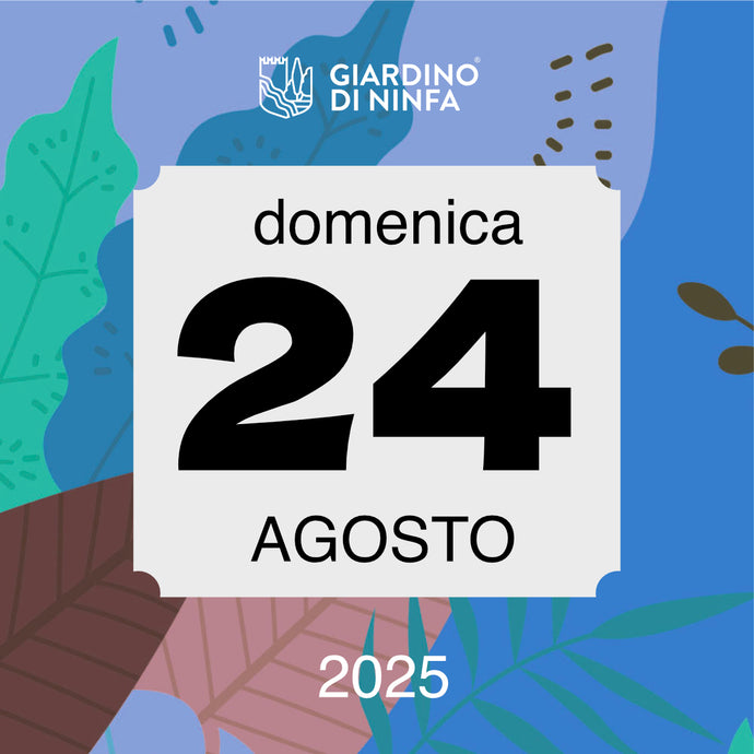 Domenica 24 Agosto 2025 - Giardino di Ninfa